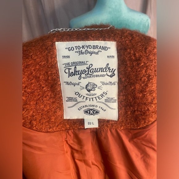 Tokyo laundry: burnt orange coat - Picture 5 of 5